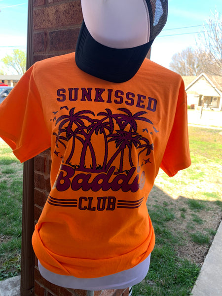 Sunkissed Baddie Club Tee