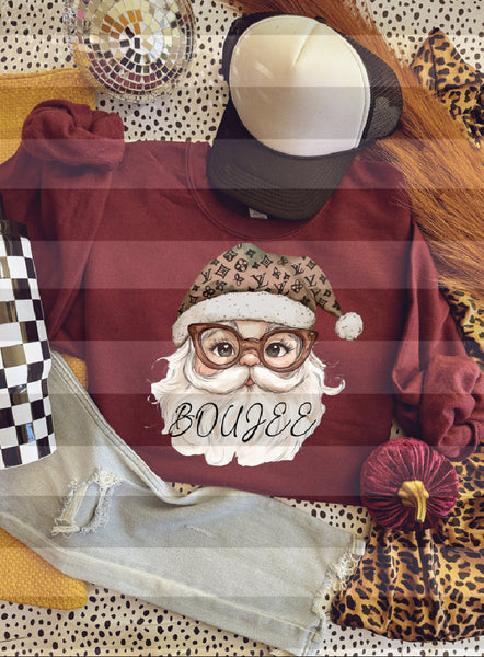 Boujee Santa Sweatshirt