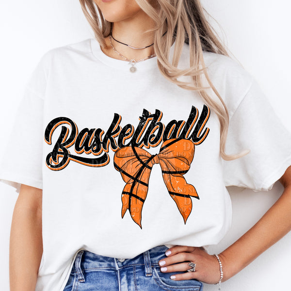Basketball Bow Tee