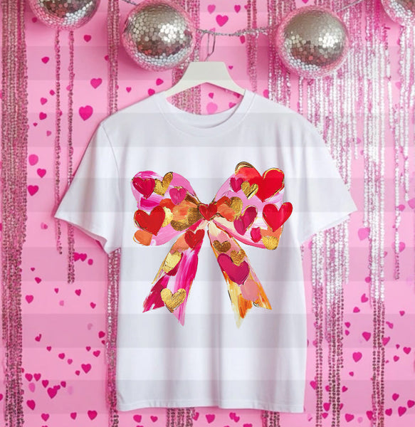 Heart Bow Tee