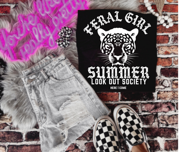 Feral Girl Summer Tee