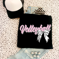 Volleyball Bow Tee