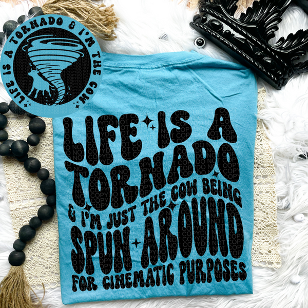 Life Is A Tornado Tee