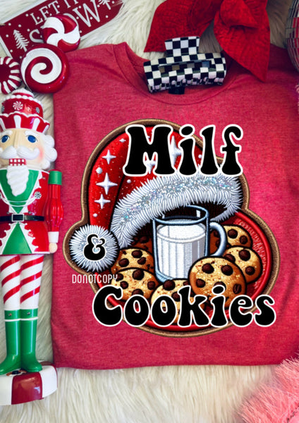 Milf & Cookies Tee