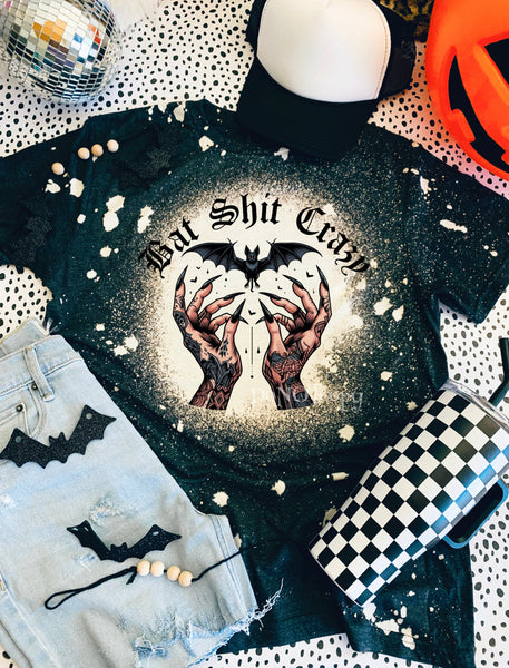 Bat Sh*t Crazy Bleached Tee