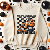 Zero To Life In Prison Tee/Sweatshirt