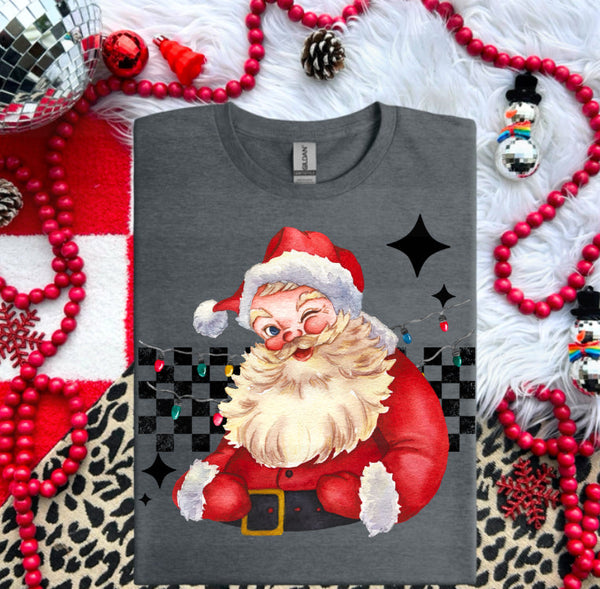 Retro Santa Tee