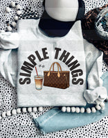 Simple Things Sweatshirt/Tee