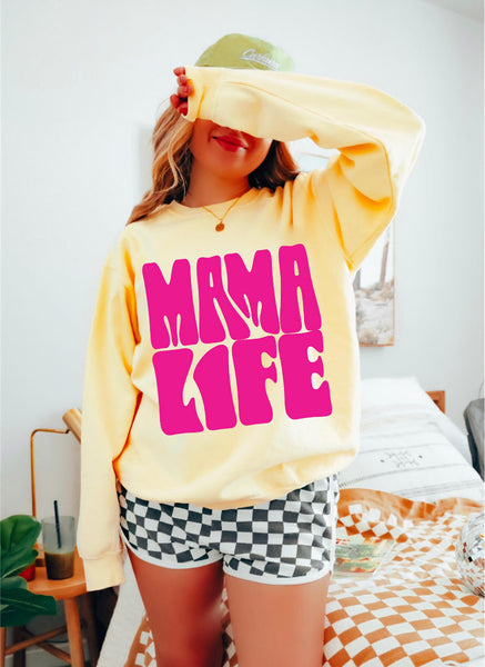 MAMA LIFE Sweatshirt/Tee