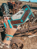 Turquoise Vibes Wallet a Haute Southern Hyde by Beth Marie Exclusive