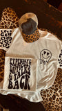 Expensive Difficult & Talks Back Cow/Leopard Print Tee