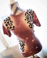 Leopard Shoulder Tee