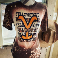 Yellowstone Stacked Tee