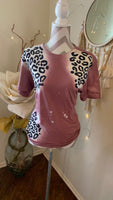 Leopard Shoulder Tee