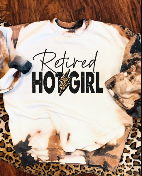 Retired Hot Girl Sweatshirt