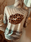 Leopard Lips Tee