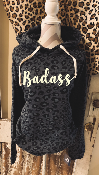 BadA** Leopard Hoodie