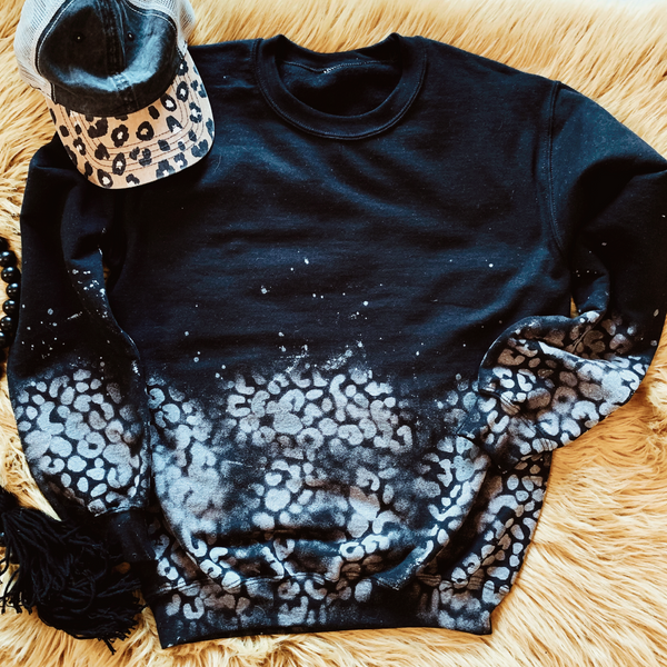 Leopard Ombré Sweatshirt